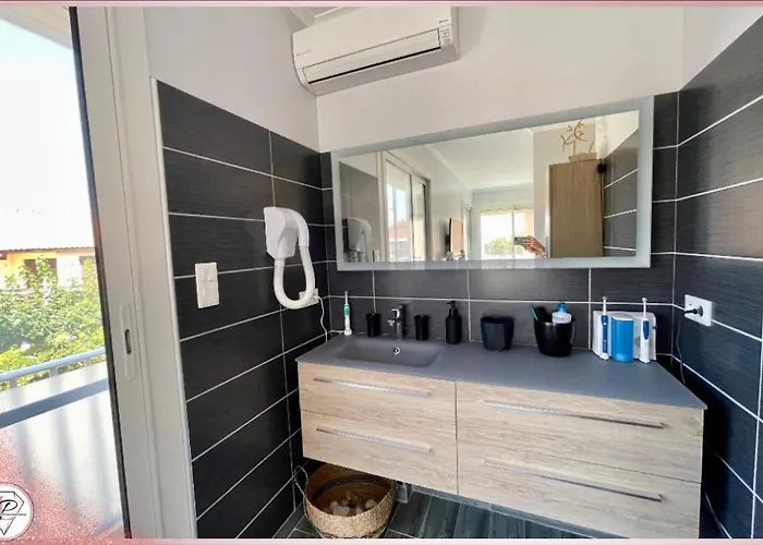 Apartamento Les Mouettes, Bel à 50m Des Plages De Valras-Plage